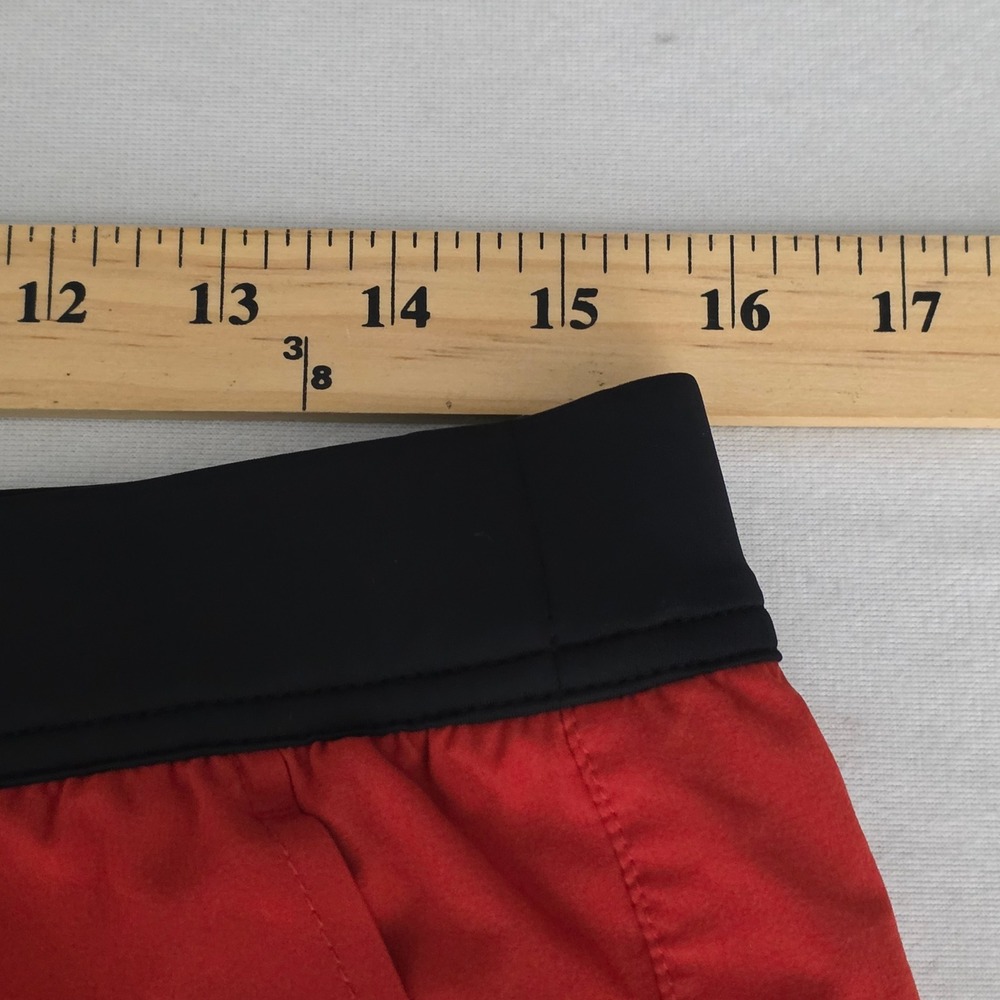 Ten Thousand Men The Interval Short Red Lined Training Gym Short TTSH002V3 Large - Picture 5 of 6